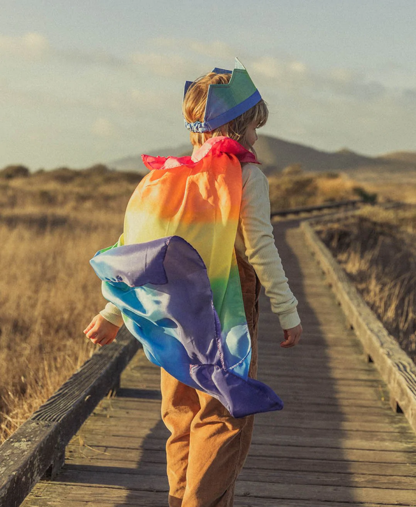 Sarah's Silks Rainbow Cape